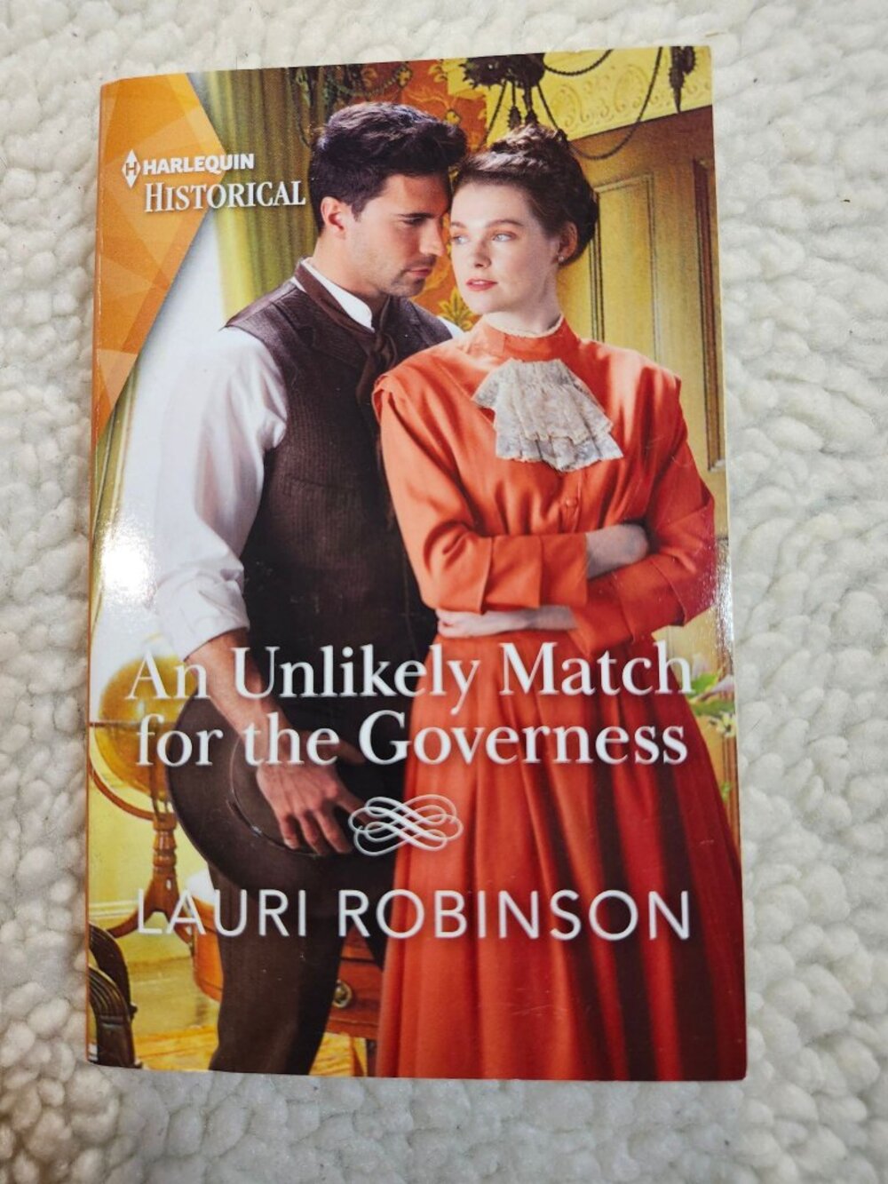 Lauri Robinson An Unlikely Match for the Governess Paperback Harlequin 2023
